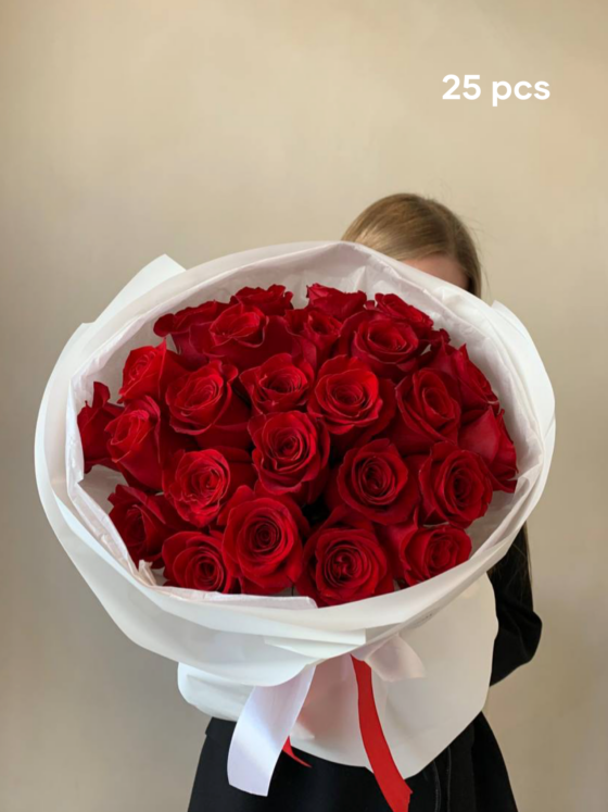 red roses bouquet