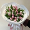 biało-różowe tulipany