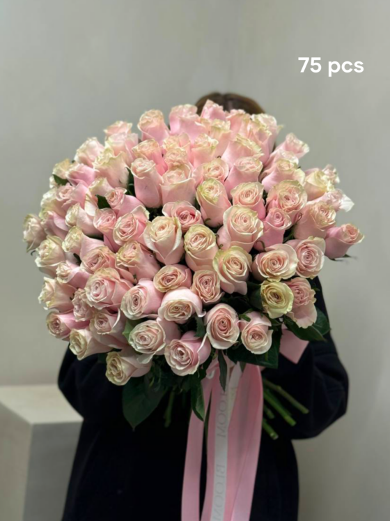 pink mondial roses