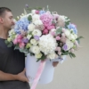 king size bukiet flower box, kwiaty w pudelku