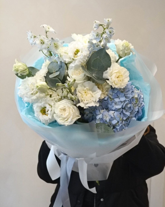 delicate blue small