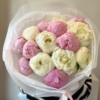 bukiet mix piwonii, bouquet mix peony, dostawa w warszawie