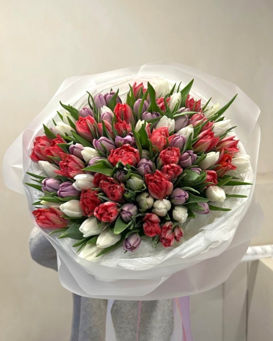 mix tulipanów