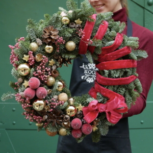 wianek, boże narodzenie, stroik świąteczny, wianek adwentowy, Christmas, decor, prezent świąteczny