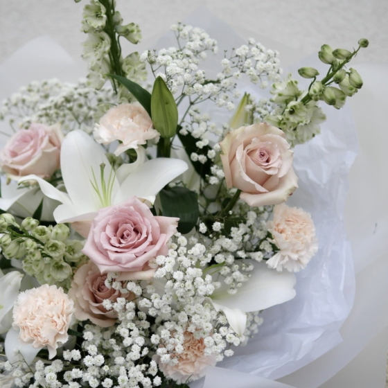 bukiet z liliami