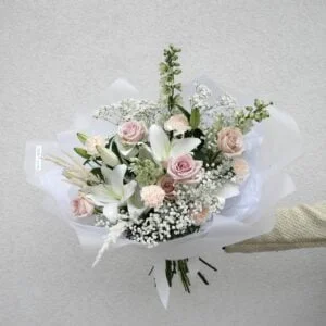 bukiet z liliami