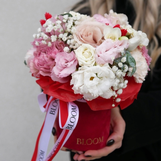 flowerbox na walentynki