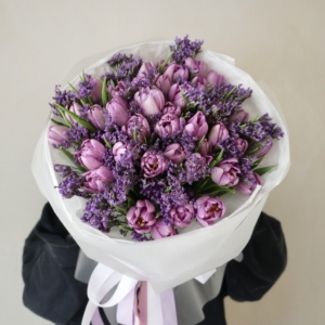 tulipan i limonium