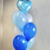 Set balonow 7szt niebieski