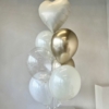 Set balonow 7szt gold