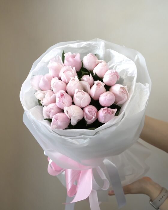 peony pink roses