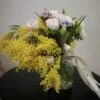 wiosenne kwiaty mimosa jaskry anemony