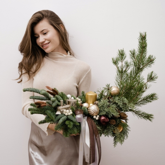 stroik na stól, medium, christmas decor