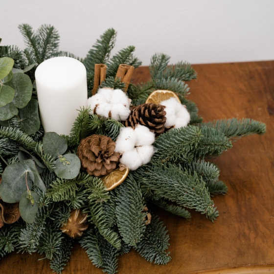 stroik na stól, medium, christmas decor