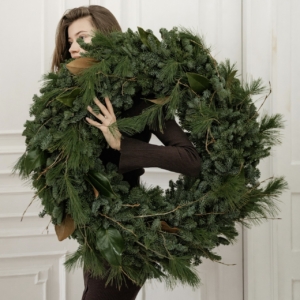 Christmas wreath  "Xmas Eco"