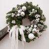 wianek na dzwi medium, christmas wreath, wianek bożonarodzeniowy