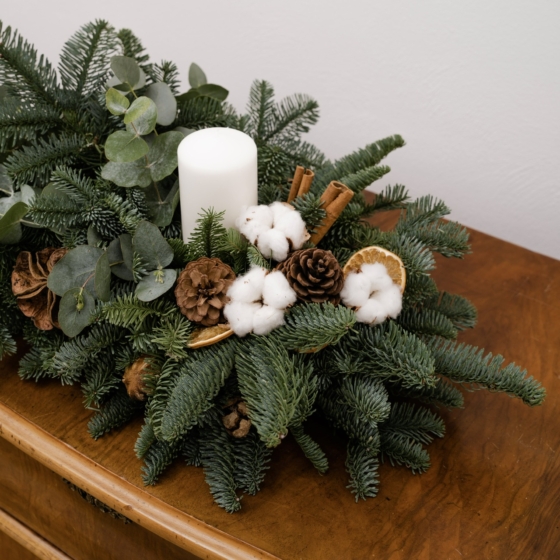 stroik na stól, medium, christmas decor