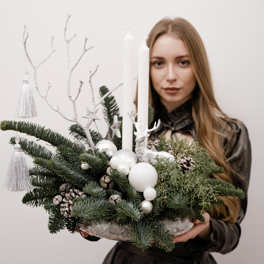 stroik na stól, medium, christmas decor