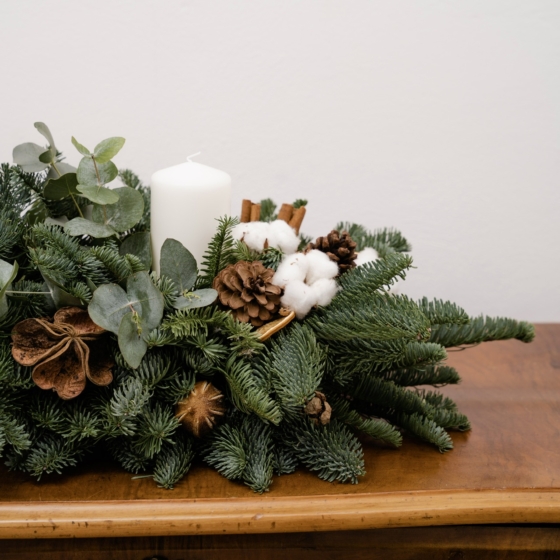 stroik na stól, medium, christmas decor