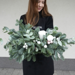 Hовогодняя декорация "Green Glow"
