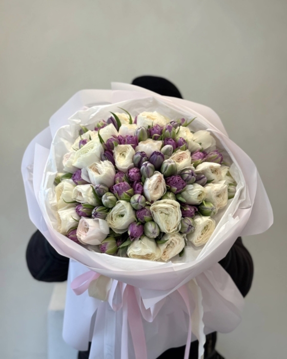 Jaskry i tulipany