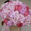 Kosz "Peony-Hydrangea Bloom"