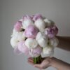 bukiet ślubny z piwonii, wedding bouquet peony