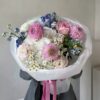 bukiet floral radiance small, bukiet z dalią i rumiankiem