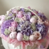 lavender blis kosz tlo