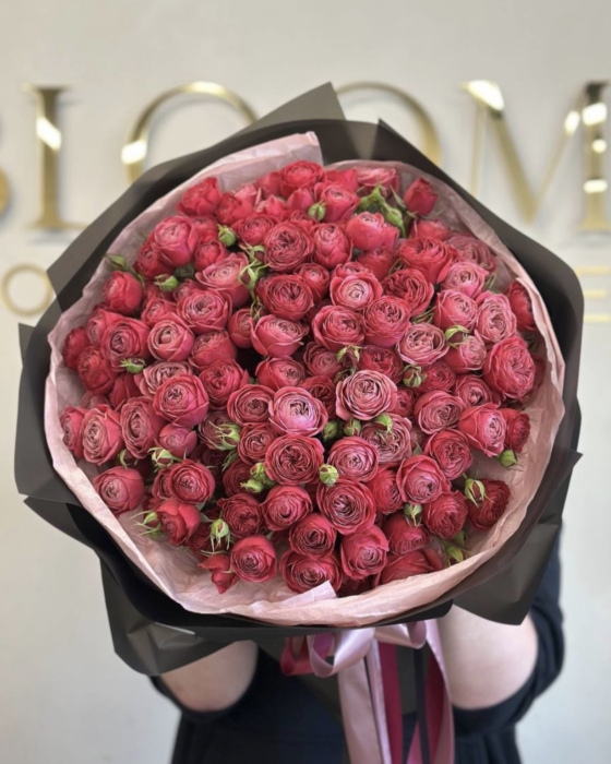 piwoniowe róże cherry kiss