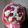 róża gałązkowa i hortensja, berry snow
