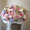 color harmony flower basket