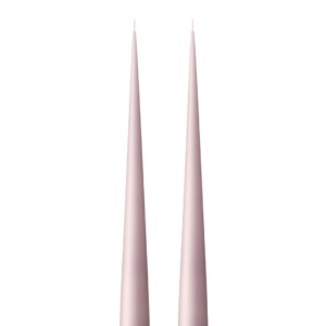 Świeca Stożkowa Soft rose 37cm