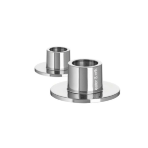 Świeczniki 2 szt silver