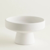 Ceramiczny wazon na kwiaty Ikebana bialy