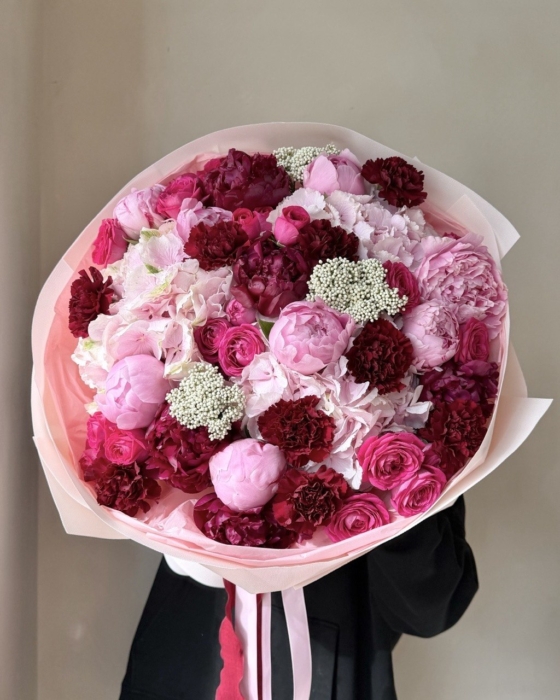Bukiet Burgundy Blush m