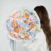 Powder Blue Peach Bouquet large