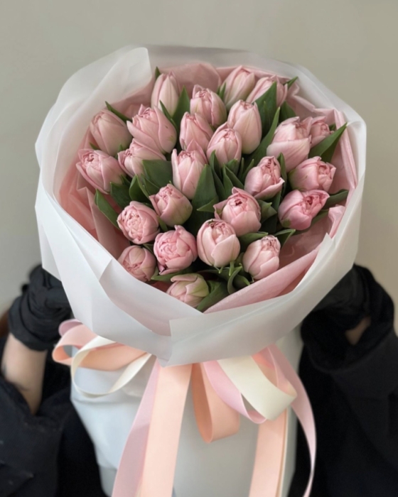 Tulipany Pełne Różowe 25