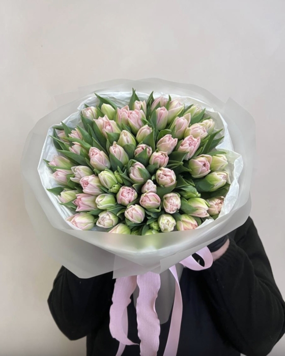 Tulipany Pełne Różowe 51