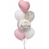 Set balonów urodzinowy розовый